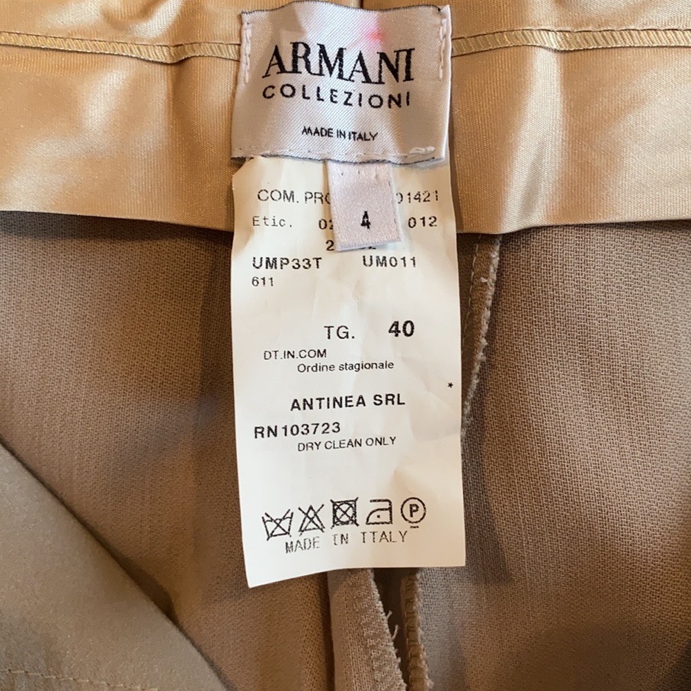 Armani Collezioni Wool Trouser Pant - Picture 5 of 6